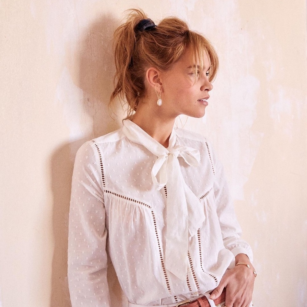 LAST CHANCE: NWT SEZANE Calista Shirt Sz US 8 - Picture 4 of 4
